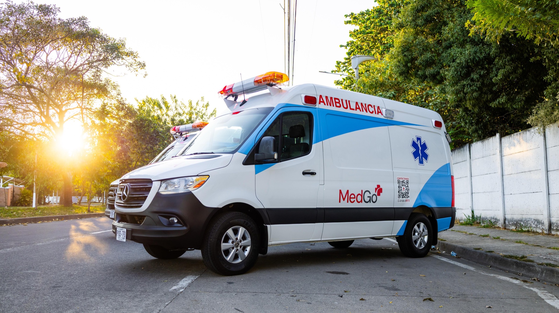 Ambulancias MedGo - vista aérea